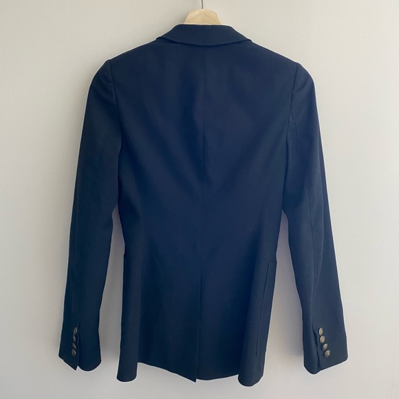 Aritzia Talula Boyfriend Wool Blazer - Charcoal Grey - Picture 2 of 4